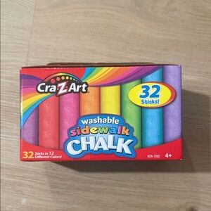 Washable Sidewalk Chalk - Multicolor